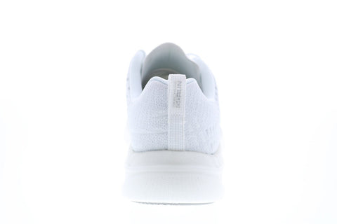 Skechers Go Run Hyper Burst Solar View Womens White Athletic Running Shoes