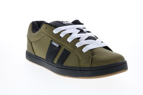 Osiris Loot 1282 2713 Mens Green Canvas Skate Inspired Sneakers Shoes