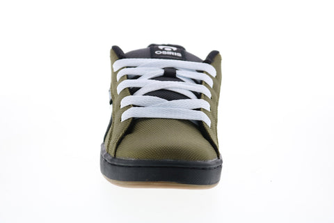 Osiris Loot 1282 2713 Mens Green Canvas Skate Inspired Sneakers Shoes