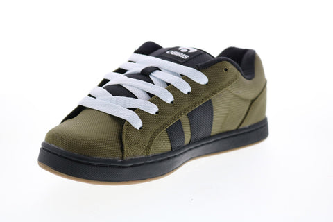 Osiris Loot 1282 2713 Mens Green Canvas Skate Inspired Sneakers Shoes