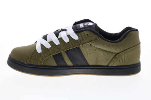 Osiris Loot 1282 2713 Mens Green Canvas Skate Inspired Sneakers Shoes