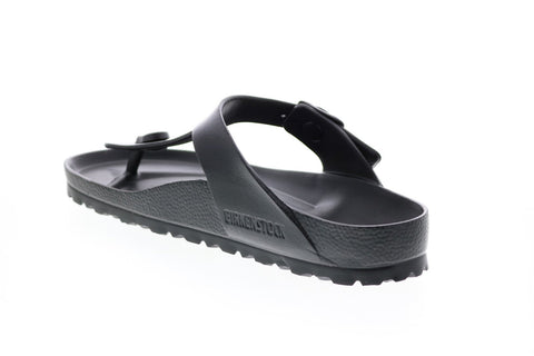 Birkenstock Gizeh EVA 128201 Mens Black Synthetic Flip-Flops Sandals Shoes