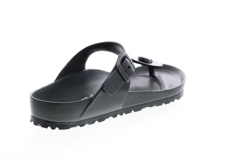 Birkenstock Gizeh EVA 128201 Mens Black Synthetic Flip-Flops Sandals Shoes
