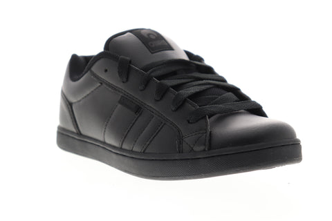 Osiris Loot 1282 1236 Mens Black Low Top Lace Up Skate Sneakers Shoes