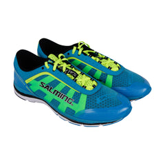 Salming Speed Mens Blue Mesh & Synthetic Athletic Lace Up Running Shoes