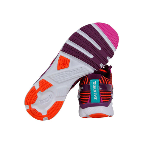 Salming Speed 5 1287023-8835 Womens Orange Mesh Athletic Gym Running Shoes