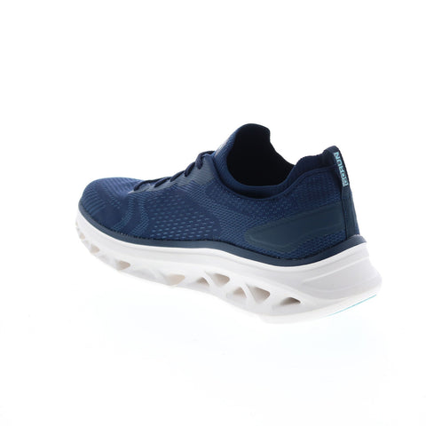 Skechers Go Run Glide Step Flex Skylar Womens Blue Athletic Running Shoes