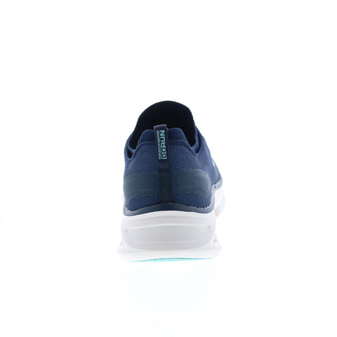 Skechers Go Run Glide Step Flex Skylar Womens Blue Athletic Running Shoes