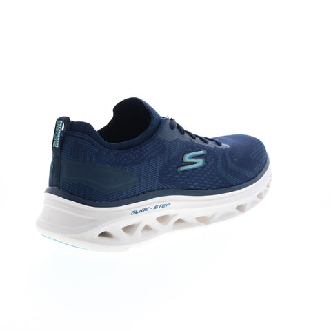 Skechers Go Run Glide Step Flex Skylar Womens Blue Athletic Running Shoes