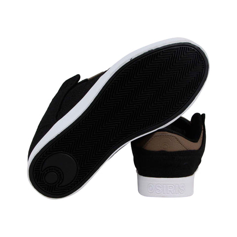 Osiris Protocol 1293 2630 Mens Black Canvas Lace Up Skate Sneakers Shoes