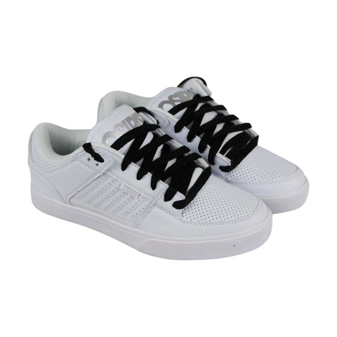 Osiris Protocol 1293 2646 Mens White Leather Skate Sneakers Shoes