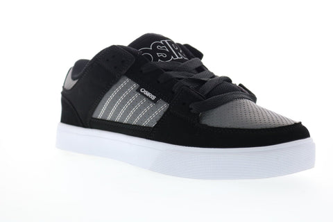 Osiris Protocol 1293 2672 Mens Black Nubuck Lace Up Athletic Skate Shoes