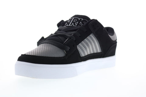 Osiris Protocol 1293 2672 Mens Black Nubuck Lace Up Athletic Skate Shoes