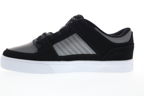 Osiris Protocol 1293 2672 Mens Black Nubuck Lace Up Athletic Skate Shoes