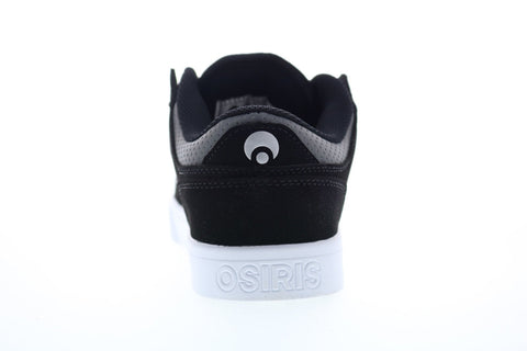 Osiris Protocol 1293 2672 Mens Black Nubuck Lace Up Athletic Skate Shoes