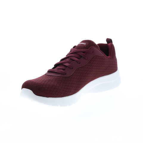 Skechers Dynamight 2.0 Eye to Eye 12964 Womens Burgundy Canvas Lifestyle Sneakers Shoes