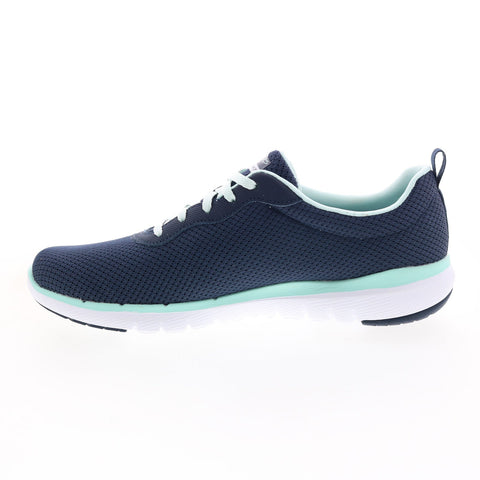 Skechers Flex Appeal 3.0 First Insight Womens Blue Lifestyle Sneakers Shoes