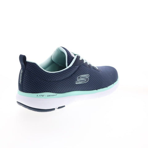 Skechers Flex Appeal 3.0 First Insight Womens Blue Lifestyle Sneakers Shoes