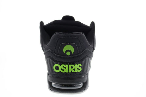 Osiris Peril 1308 1931 Mens Black Leather Skate Inspired Sneakers Shoes