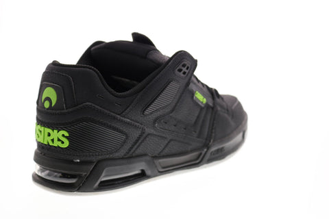 Osiris Peril 1308 1931 Mens Black Leather Skate Inspired Sneakers Shoes