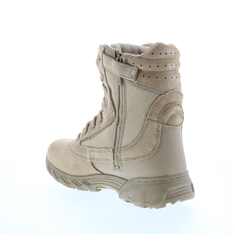 Original Swat Chase 9” Side-Zip 131202 Mens Brown Wide Suede Tactical Boots