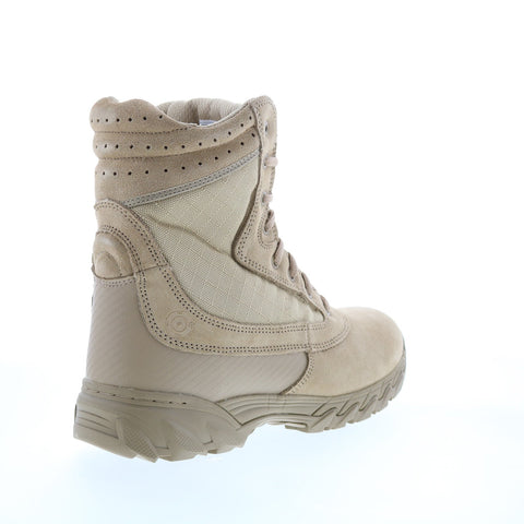 Original Swat Chase 9” Side-Zip 131202 Mens Brown Wide Suede Tactical Boots