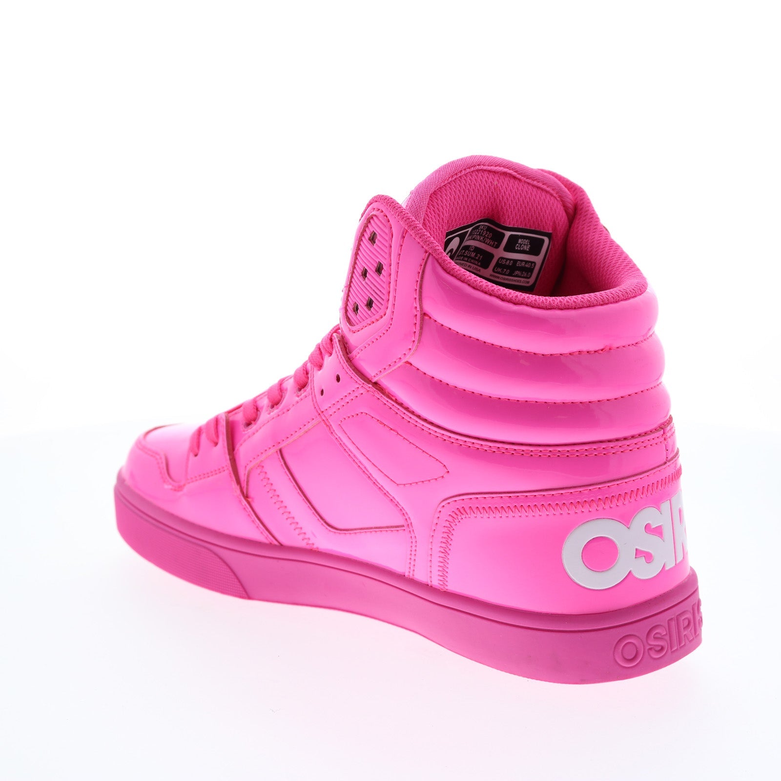 Osiris D3 2001 1141 2625 Mens Pink Synthetic Skate Inspired