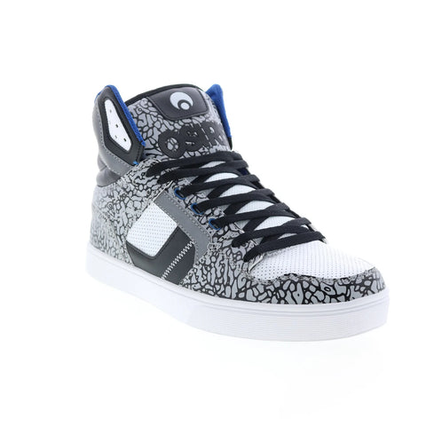 Osiris Clone 1322 729 Mens Gray Synthetic Skate Inspired Sneakers Shoes