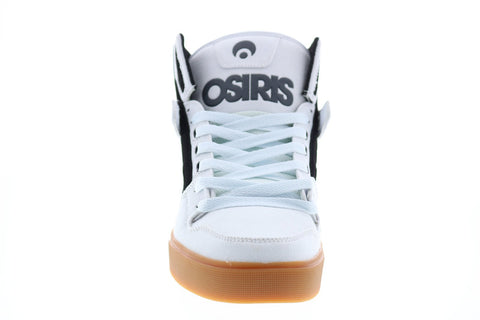 Osiris Clone 1322 2643 Mens White Canvas Skate Inspired Sneakers Shoes