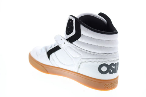 Osiris Clone 1322 2643 Mens White Canvas Skate Inspired Sneakers Shoes