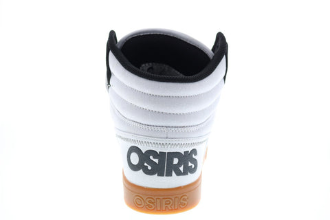 Osiris Clone 1322 2643 Mens White Canvas Skate Inspired Sneakers Shoes