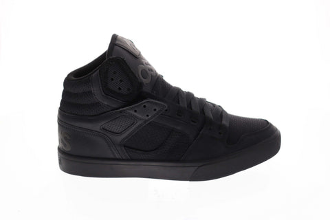 Osiris Clone 1322 2667 Mens Black Leather Skate Sneakers Shoes