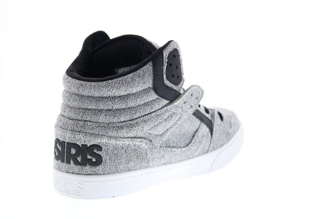 Osiris Clone 1322 2706 Mens Gray Canvas Skate Inspired Sneakers Shoes