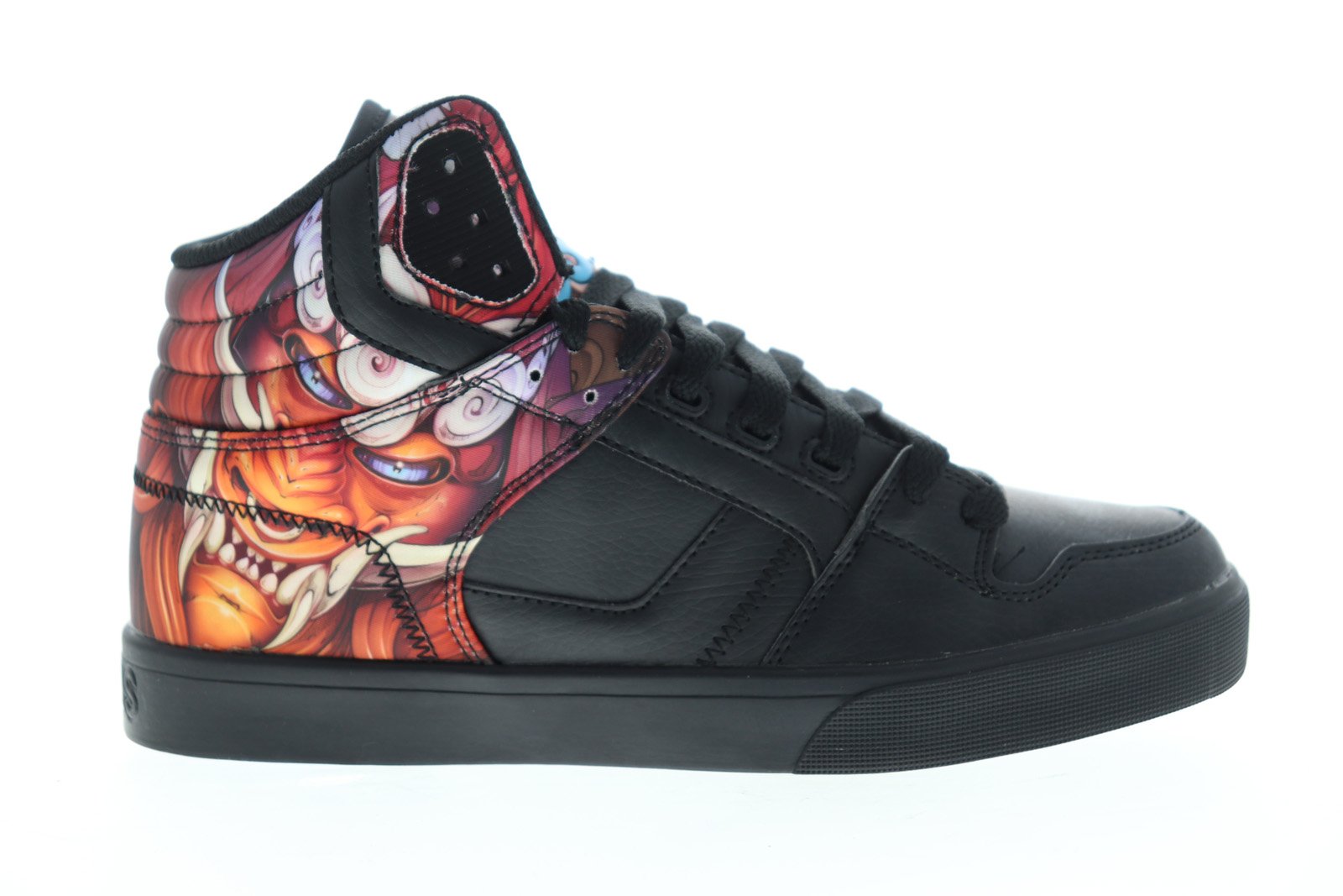 Skate Shoes Osiris Skull Shoes OSIRIS CLONE RED SKULL LIMITED HI TOP  SNEAKERS