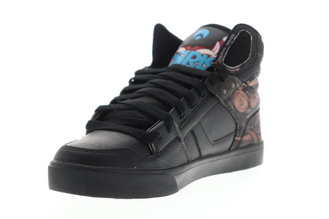 Osiris Clone 1322 2737 Mens Black Synthetic Lace Up Athletic Skate Shoes