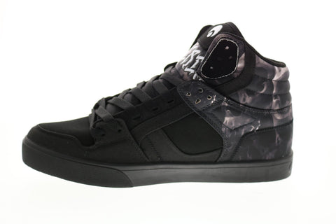 Osiris Clone 1322 2754 Mens Black Canvas Skate Inspired Sneakers Shoes