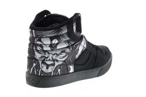 Osiris Clone 1322 2771 Mens Black Canvas Skate Inspired Sneakers Shoes