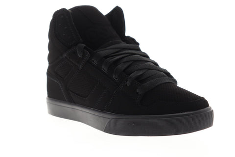 Osiris Clone Mens Black Nubuck Athletic Lace Up Skate Shoes