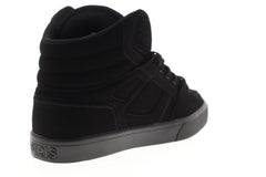 Osiris Clone 1322 2538 Mens Black Nubuck Skate Inspired Sneakers