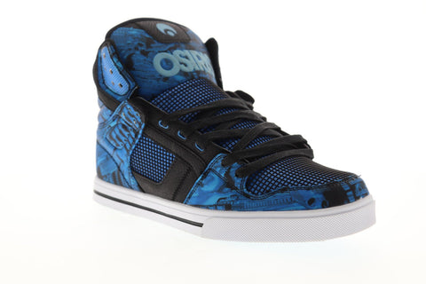 Osiris Clone Mens Blue Synthetic High Top Lace Up Sneakers Shoes