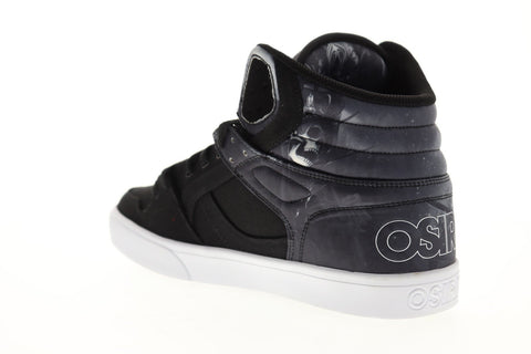 Osiris Clone 1322 2729 Mens Black Canvas Athletic Lace Up Skate Shoes