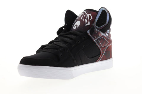 Osiris Clone 1322 2730 Mens Black Canvas Athletic Lace Up Skate Shoes