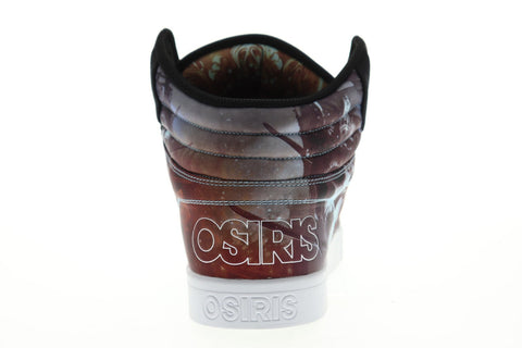 Osiris Clone 1322 2730 Mens Black Canvas Athletic Lace Up Skate Shoes