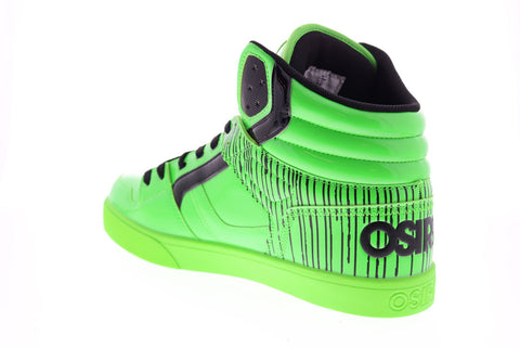Osiris Clone 1322 2750 Mens Green Synthetic Skate Inspired Sneakers Shoes