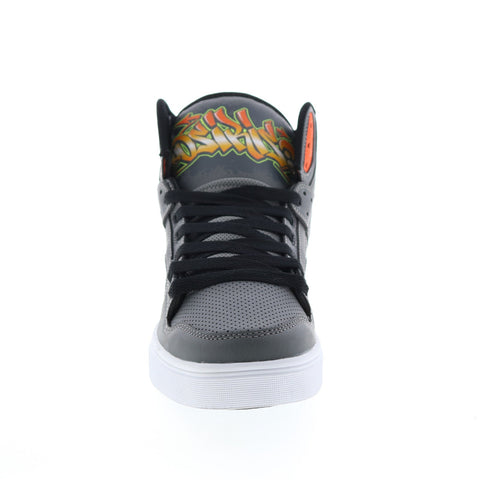 Osiris Clone 1322 2788 Mens Gray Synthetic Skate Inspired Sneakers Shoes