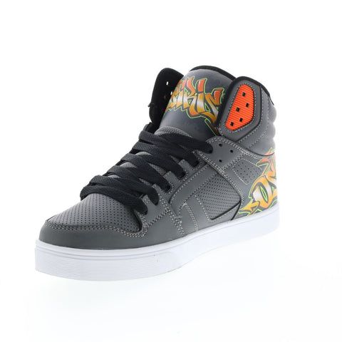 Osiris Clone 1322 2788 Mens Gray Synthetic Skate Inspired Sneakers Shoes