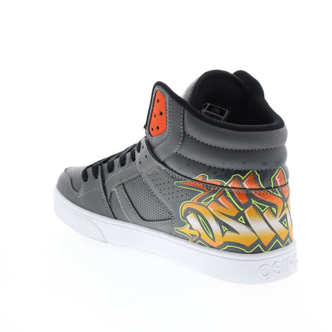 Osiris Clone 1322 2788 Mens Gray Synthetic Skate Inspired Sneakers Shoes