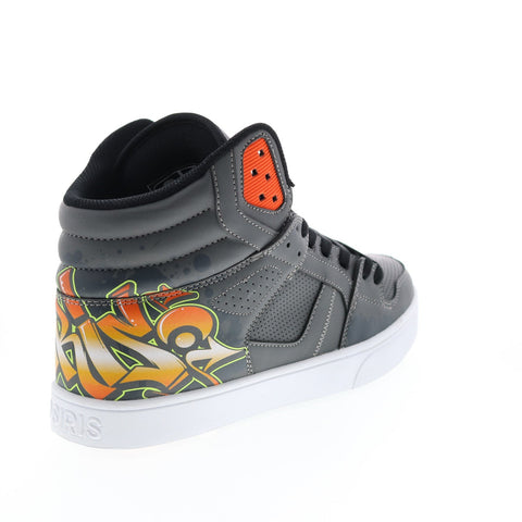 Osiris Clone 1322 2788 Mens Gray Synthetic Skate Inspired Sneakers Shoes