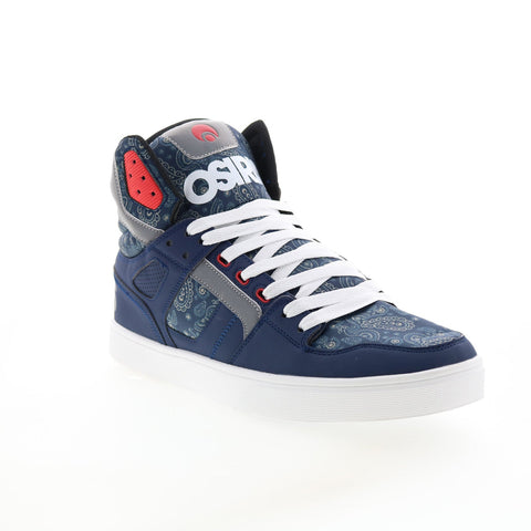 Osiris Clone 1322 2867 Mens Blue Synthetic Skate Inspired Sneakers Shoes
