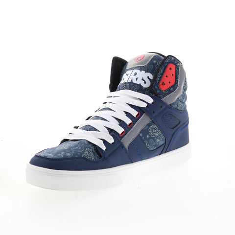 Osiris Clone 1322 2867 Mens Blue Synthetic Skate Inspired Sneakers Shoes